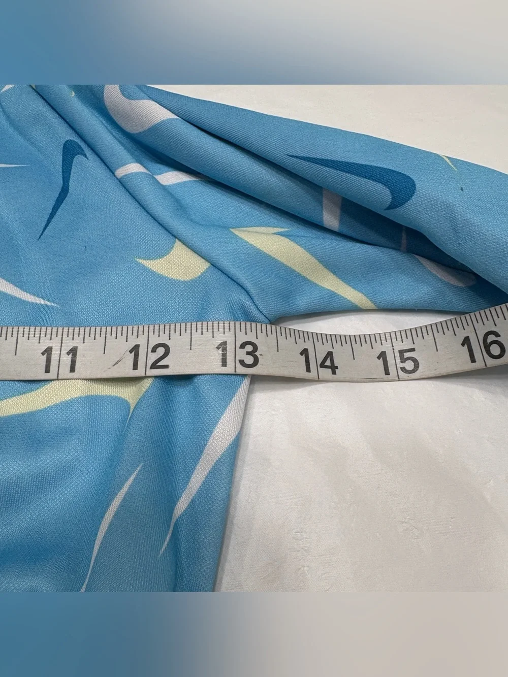 Nike Swoosh Dri Fit Blue Full Zip Hoodie Sweatshirt Kids Youth 4T